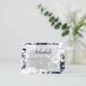 夜行性フローラ海軍結婚のスケジュール エンクロージャーカード (スタンド正面)