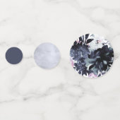 夜行性フローラ海軍結婚水彩画 コンフェッティ (裏面)