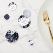 夜行性フローラ海軍結婚水彩画 コンフェッティ (グループ)