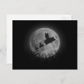 夜行性飛んでいる豚科 ポストカード (正面/裏面)