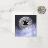 夜行性飛んでいる豚 ノートカード (正面/裏面インサイチュ)