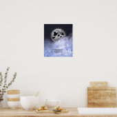 夜行性飛んでいる豚 ポスター (キッチン)