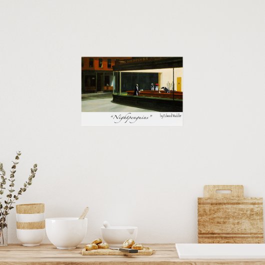 夜行鳥 ポスター (キッチン)