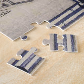 夜襲 | 歌川広重 | ジグソーパズル (側面)