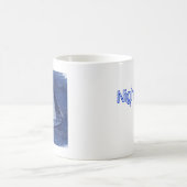 夜警員の青 コーヒーマグカップ (中央)