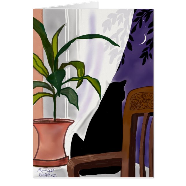 夜警員: ネコ科のスタイル (正面)