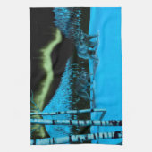 夜警 キッチンタオル (縦)