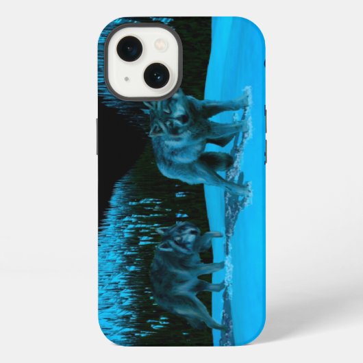 夜警 iPhoneケース (裏面)