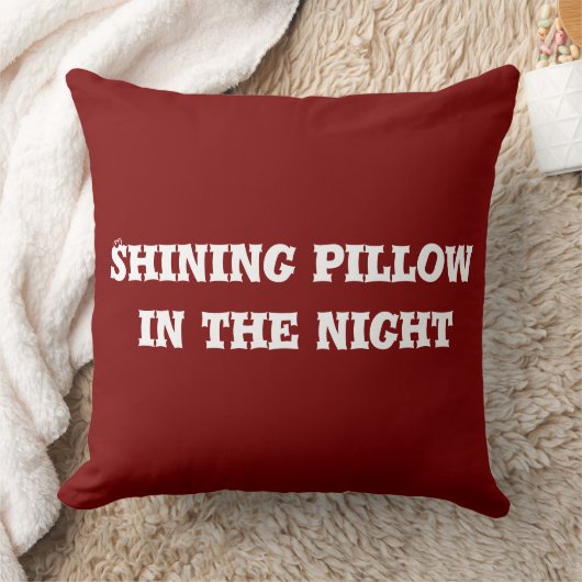夜輝く枕 クッション (ブランケット)