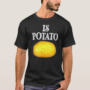 夜遅くに見られるテレビのポテトは Tシャツ