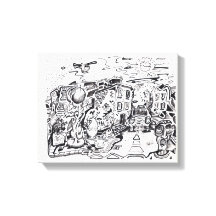 夜遅くまで家に帰る