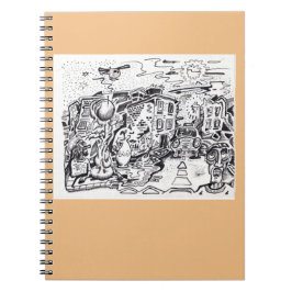 夜遅くまで家に帰る ノートブック