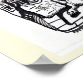 夜遅くまで家に帰る ポスター (角)