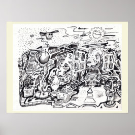 夜遅くまで家に帰る ポスター