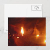 夜遊びの郵便はがき ポストカード (正面/裏面)