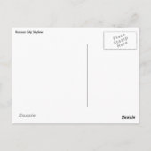 夜郵便はがきのカンザスシティ連合場所 ポストカード (裏面)