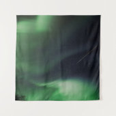 夜間のオーロラ・ボレアリス タペストリー (正面(横))