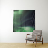 夜間のオーロラ・ボレアリス タペストリー (インサイチュ(横))