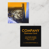 夜間のサングラス スクエア名刺 (正面/裏面)