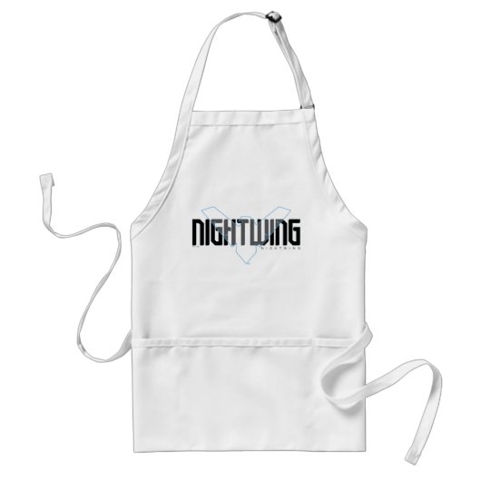 夜間のハイテク名グラフィック スタンダードエプロン (正面)