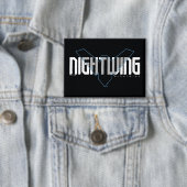 夜間のハイテク名グラフィック 缶バッジ (インサイチュ)