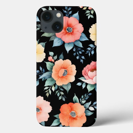 夜間のブルームスケープ Case-Mate iPhoneケース (裏面)
