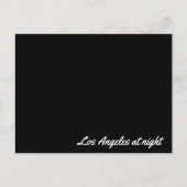 夜間のポストカードロサンゼルス ポストカード (正面)