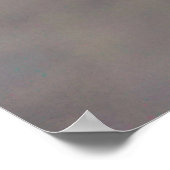 夜間の砂漠 ポスター (角)