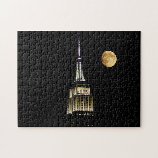 夜間のESB ジグソーパズル (横)