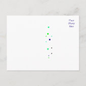 夜間はがきテンプレート ポストカード (裏面)