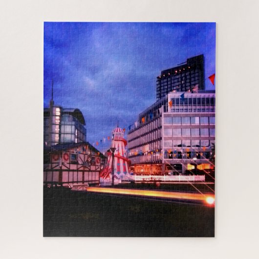 夜間は閉鎖 ジグソーパズル (縦)