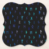 夜間コースターの北#2 ペーパーコースター (正面)