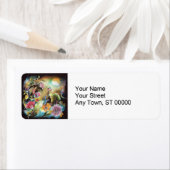 夜間フローラガーデンアート ラベル (インサイチュ)