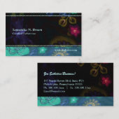 夜間フローラモダンエステティシャン 名刺 (正面/裏面)