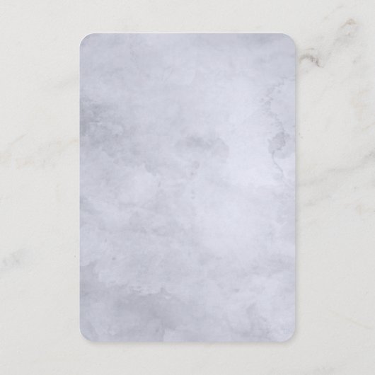 夜間フローラ縁ど海軍結婚情報 エンクロージャーカード (裏面)