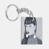 夜間ポートレートの概要 キーホルダー (正面左)