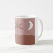 夜間マウンテンシーンでマグカップ コーヒーマグカップ (正面右)