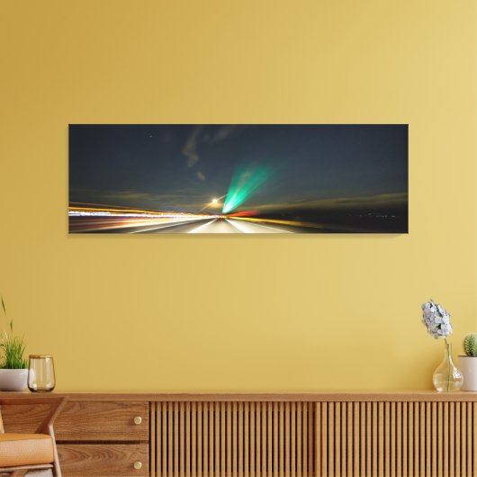 夜間交通 キャンバスプリント (インサイチュ (リビング))