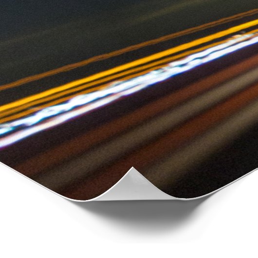 夜間交通 ポスター (角)