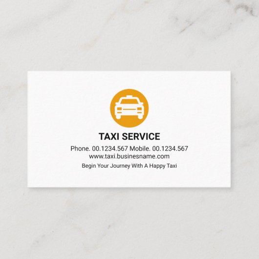 夜間信号灯《写真》ぼけ味タクシー 名刺 (裏面)