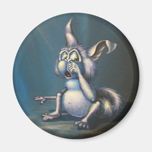 夜間動物 マグネット (正面)