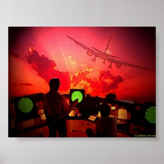 夜間勤務 ポスター (正面)