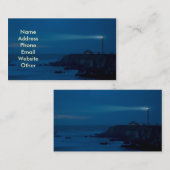 夜間営業カードの灯台 名刺 (正面/裏面)