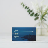 夜間営業カードの灯台 名刺 (スタンド正面)