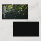 夜間営業カードの自然 名刺 (正面/裏面)