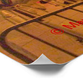 夜間回転木馬 ポスター (角)