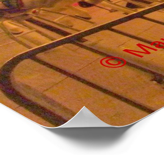 夜間回転木馬 ポスター (角)