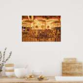 夜間回転木馬 ポスター (キッチン)