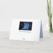 夜間天使グリーティングカード カード (裏面)