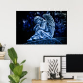 夜間天使ポスター ポスター (ホームオフィス)